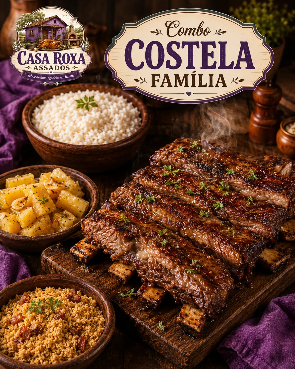 Combo Costela Família