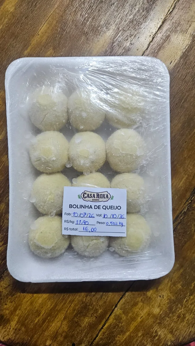 Bolinha de Queijo (congelada)