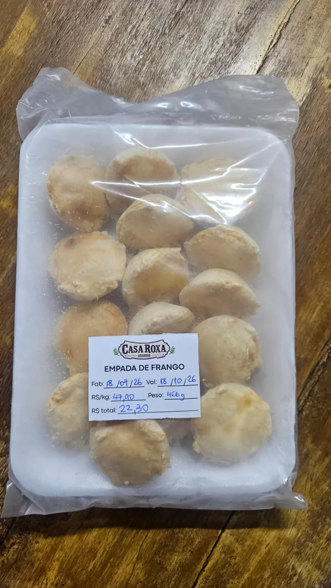 Empada de Frango (congelada)