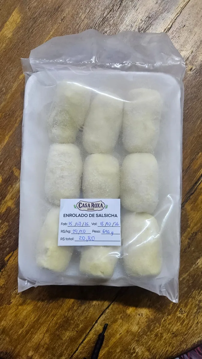 Enroladinho de Salsicha — Frito (congelado)