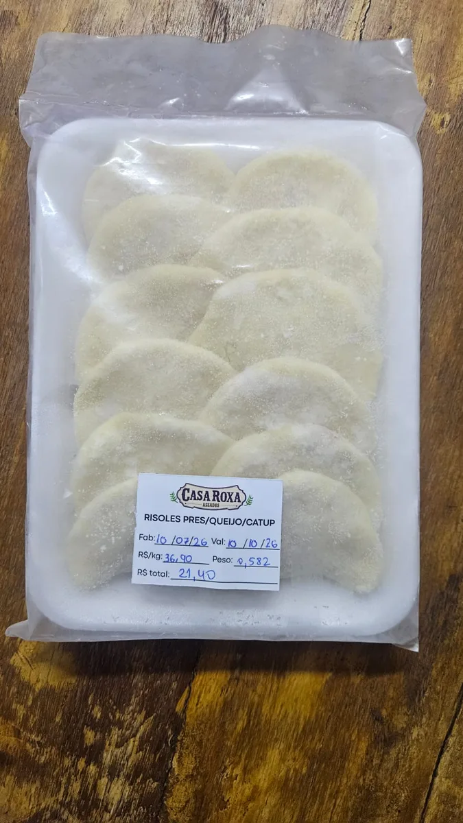 Risoles de Presunto e Queijo (congelado)