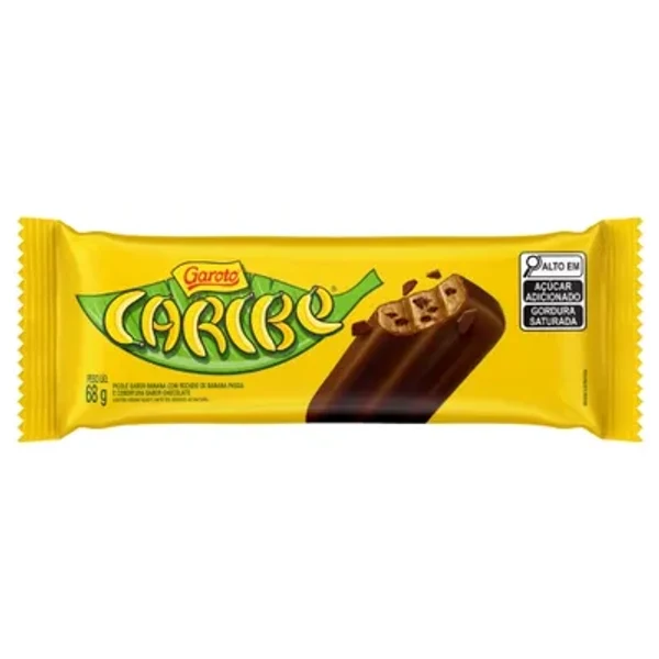 Picolé Garoto Caribe 68g